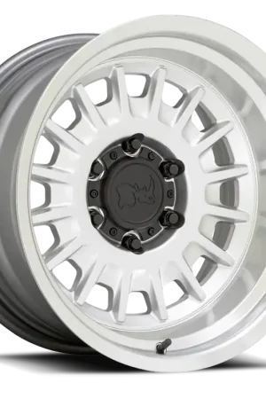 Black Rhino Aliso SL 18x9 +12 5x150mm 110.1mm Gloss Silver Mirror Cut Face-Mirror Cut Lip Hassle-Free Returns