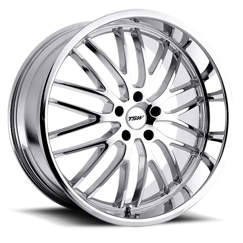Next Day Delivery TSW Snetterton CH 17x8 +35 5x120mm 76.1mm Chrome