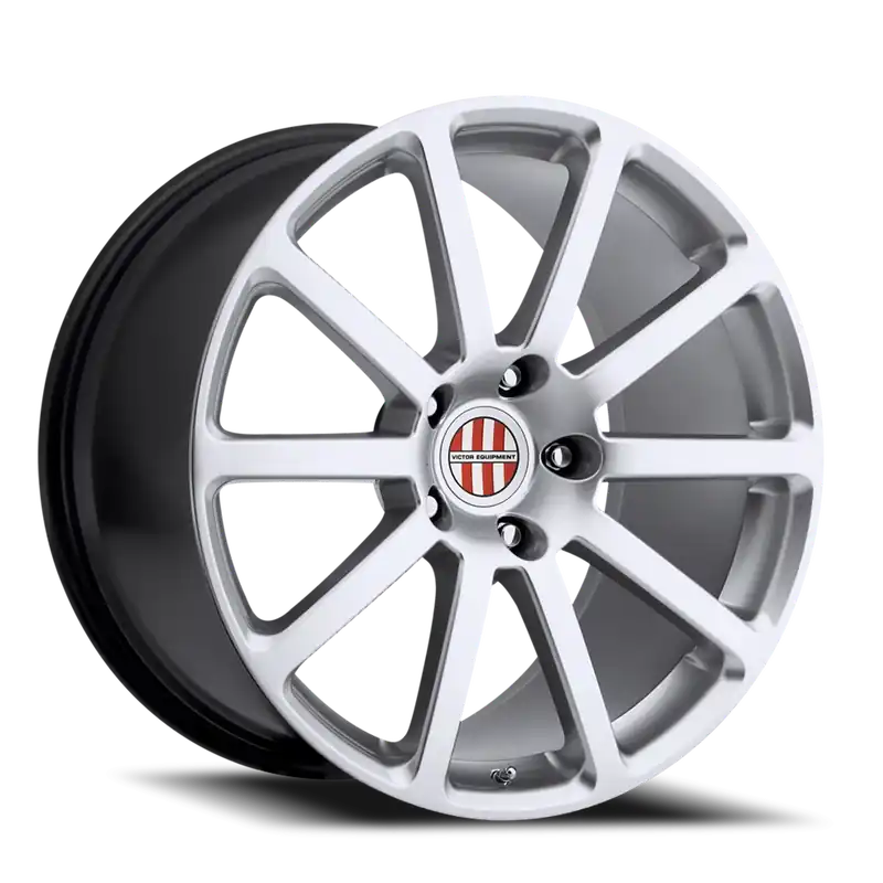 Victor Equipment Zehn SL 19x9.5 +49 5x130mm 71.6mm Hyper Silver No Minimum Order