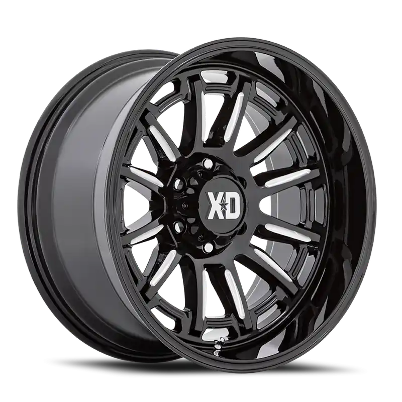 XD Series Phoenix XD865 20x9 +18 6x139.7mm 106.1mm Gloss Black Milled Direct From Manufacturer