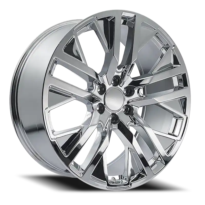 Factory Reproductions FR 96 GMC Carbonpro Replica CH 24x10 +31 6x139.7mm 78.1mm Chrome Fast Shipping