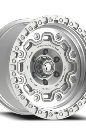 Affordable Fittipaldi Offroad Terra Series FT100 MS 17x9 -12 5x127mm 71.5mm Gloss Silver Machined