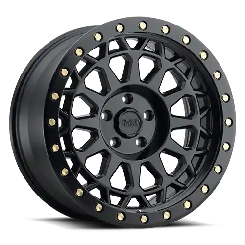 Instant Buy Black Rhino Primm BK 17x9 +0 5x127mm 71.6mm Matte Black Brass Bolts