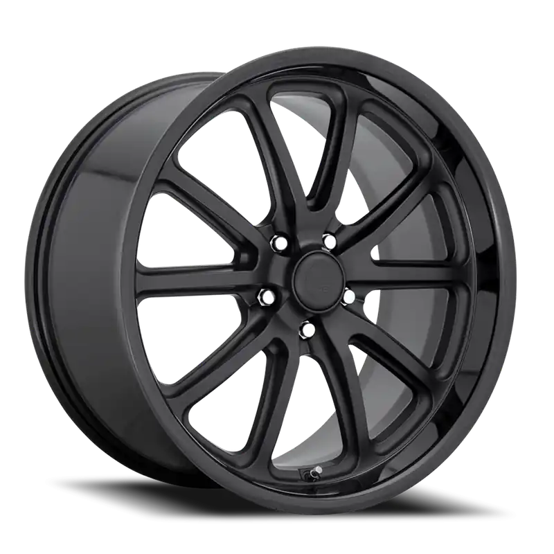 Popular US Mags Rambler U123 22x9 +1 5x127mm 78.1mm Gloss Black Matte Black