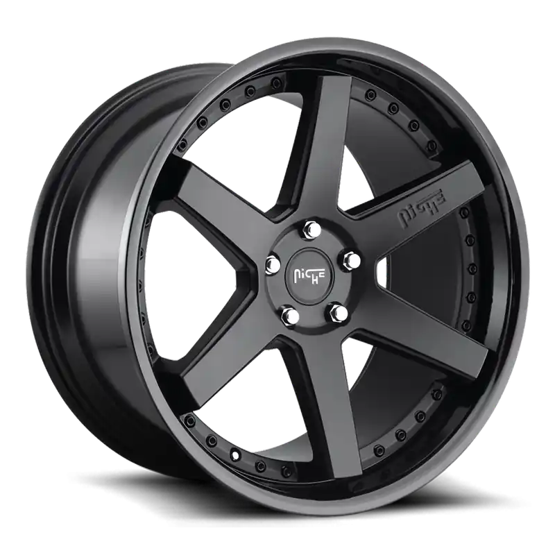 Next Day Delivery Niche Altair M192 22x10 +25 6x139.7mm 78.1mm Gloss Black Matte Black