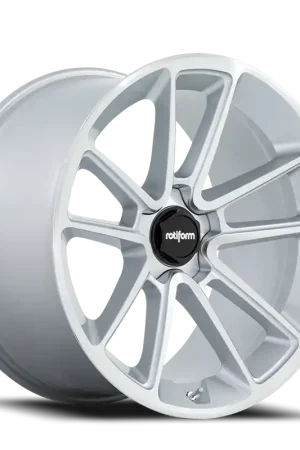 Rotiform BTL R192 21x9.5 +30 5x112mm 66.56mm Gloss Silver Machined Face Latest