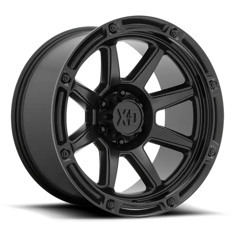 Must Have XD Series XD863 SB 20x10 -18 8x165.1mm 125.1mm Satin Black