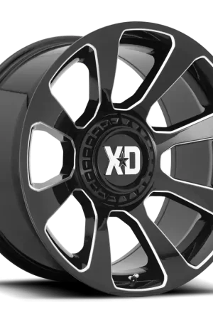 Instant Buy XD Series Reactor XD854 GB-M 20x9 +0 5x139.7/5x150mm 110.1mm Gloss Black Milled