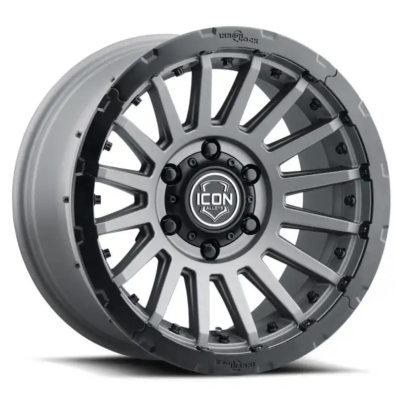 ICON Recon Pro 17x8.5 6x5.5 0mm Offset 4.75in BS 106.1mm Bore Charcoal Wheel Special Offer