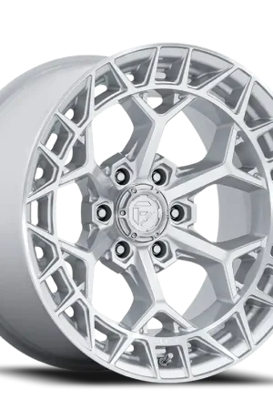 Big Sale Fuel Charger FC873 SD 20x9 +1 6x139.7mm 106.1mm Gloss Silver Machined Face