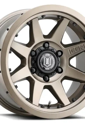 ICON Rebound Pro 17x8.5 6x5.5 0mm Offset 4.75in BS 106.1mm Bore Bronze Wheel Super Sale