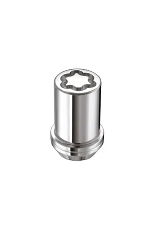 McGard Wheel Lock Nut Set - 4pk. (Tuner / Cone Seat) M12X1.25 / 13/16 Hex / 1.24in. Length - Chrome While Supplies Last
