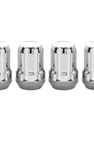 Instant Buy McGard SplineDrive Lug Nut (Cone Seat) M12X1.25 / 1.24in. Length (4-Pack) - Chrome (Req. Tool)