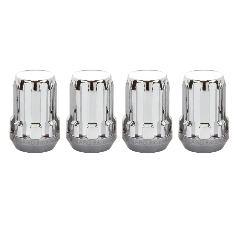 Instant Buy McGard SplineDrive Lug Nut (Cone Seat) M12X1.25 / 1.24in. Length (4-Pack) - Chrome (Req. Tool)
