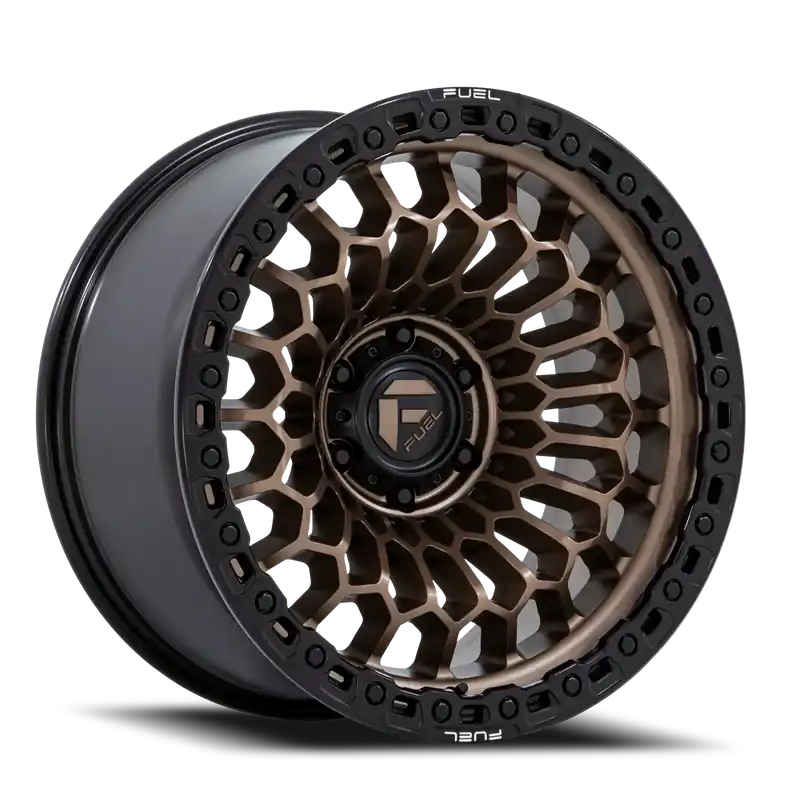 Free Delivery Fuel Sinister FC870ZB 20x10 -18 5x127mm 78.1mm Matte Bronze Matte Black Lip