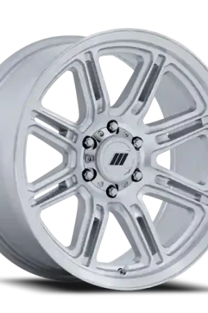 Pro Comp Snare PA206 SD 17x8 +0 6x139.7mm 106.1mm Gloss Silver Machined Face Price Drop