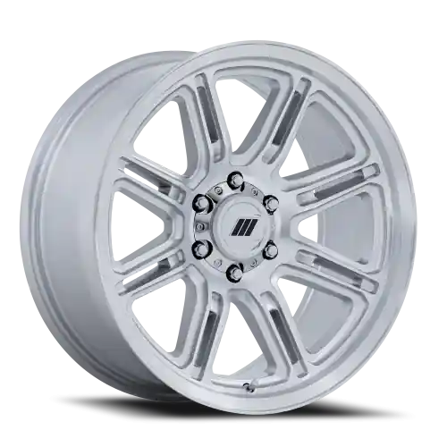 Pro Comp Snare PA206 SD 17x8 +0 6x139.7mm 106.1mm Gloss Silver Machined Face Price Drop