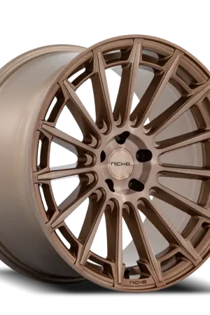 Genuine Niche Amalfi M275 20x9 +35 5x114.3mm 72.56mm Platinum Bronze