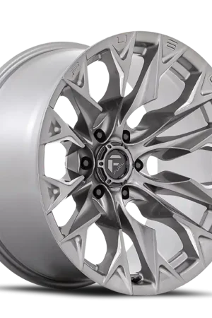 Hot Picks Fuel Flame 6 D806 22x10 -18 6x139.7mm 106.1mm Platinum