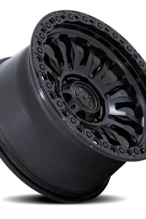 Top Pick Fuel Rincon SBL FC857MB 20x10 -18 6x135mm 87.1mm Matte Black Gloss Black Lip