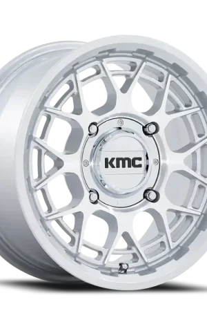 Order Now KMC Technic UTV KS139 GS 15x7 +38 5x114.3mm 72.56mm Gloss Silver Machined