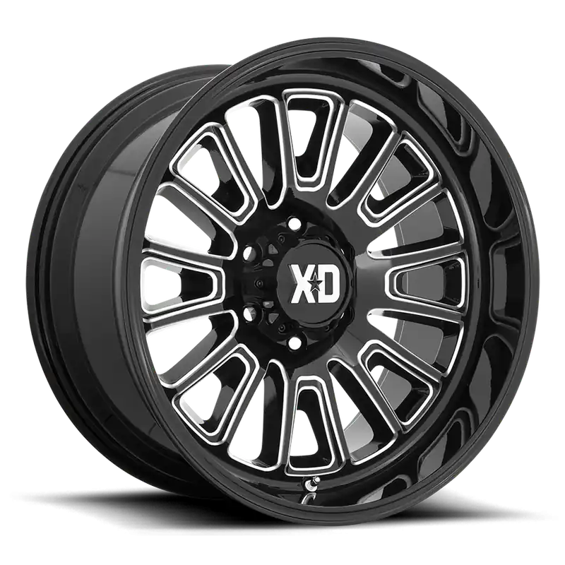 Discount XD Series Rover XD864 GB-M 20x10 -18 8x165.1mm 125.1mm Gloss Black Milled