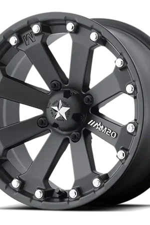 No Minimum Order MSA Kore M20 14x7 +0 4x110mm 86mm Flat Black Machined