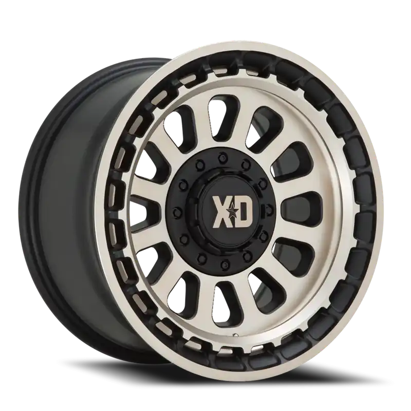 XD Series Omega XD856 SB-BT 17x9 +18 5x127/5x139.7mm 78.1mm Satin Black Bronze Tint Today Only