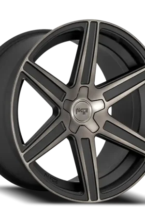 Free Shipping Niche Carina M236 20x10.5 +40 5x112mm 66.5mm Matte Machined DDT