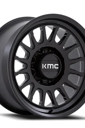 Super Sale KMC Impact Forged Monoblock KM452 MX 18x9 +18 8x165.1mm 125.1mm Satin Black