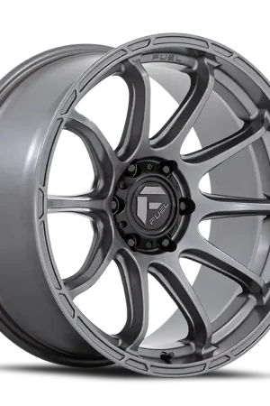 Factory Price Fuel Variant D793 20x9 +1 6x139.7mm 106.1mm Matte Gunmetal