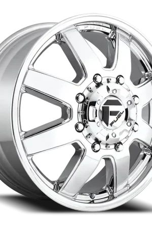 Modern Fuel Maverick Dually D536 17x6.5 +116 8x200mm 142mm Chrome