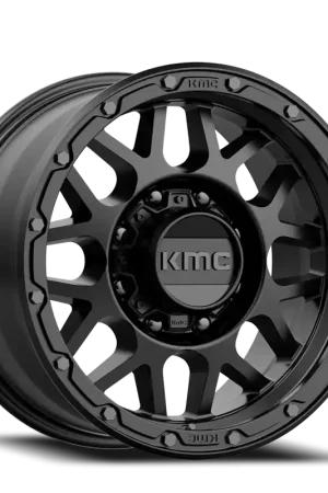 KMC Grenade Off-Road KM535 MB 17x8.5 +0 8x165.1mm 125.5mm Matte Black Authentic