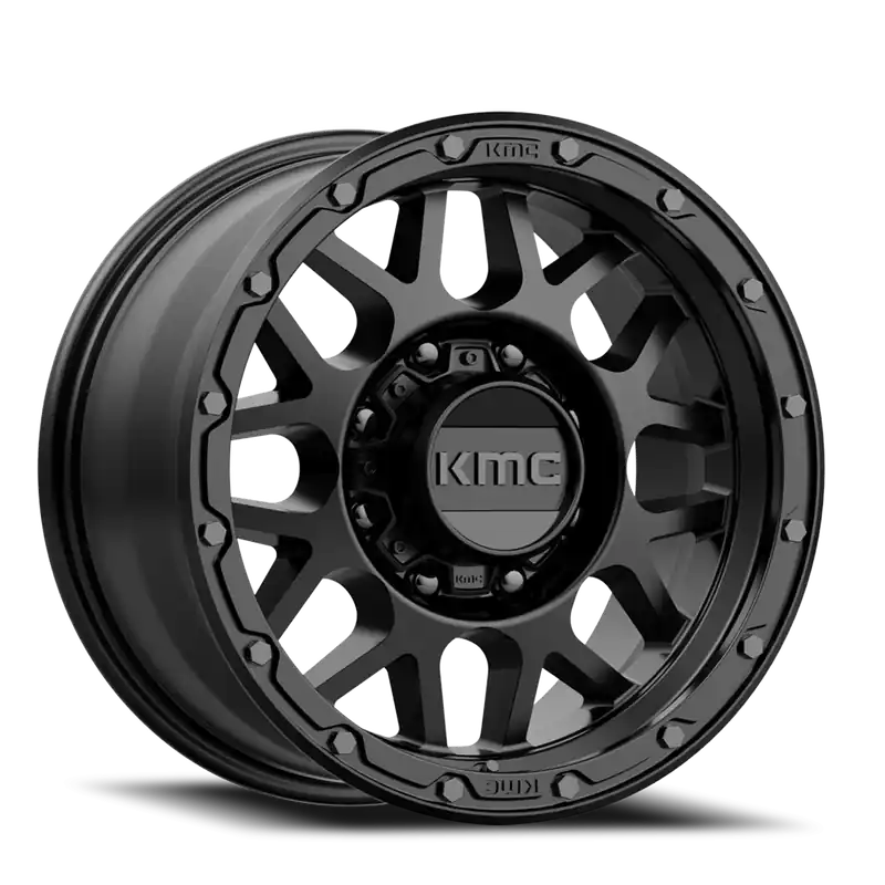 KMC Grenade Off-Road KM535 MB 17x8.5 +0 8x165.1mm 125.5mm Matte Black Authentic