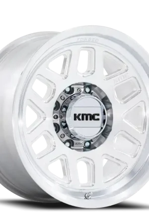 Luxury KMC Mesa Forged Monoblock KM451 DX 18x9 -12 8x165.1mm 125.1mm Machined Raw Machined