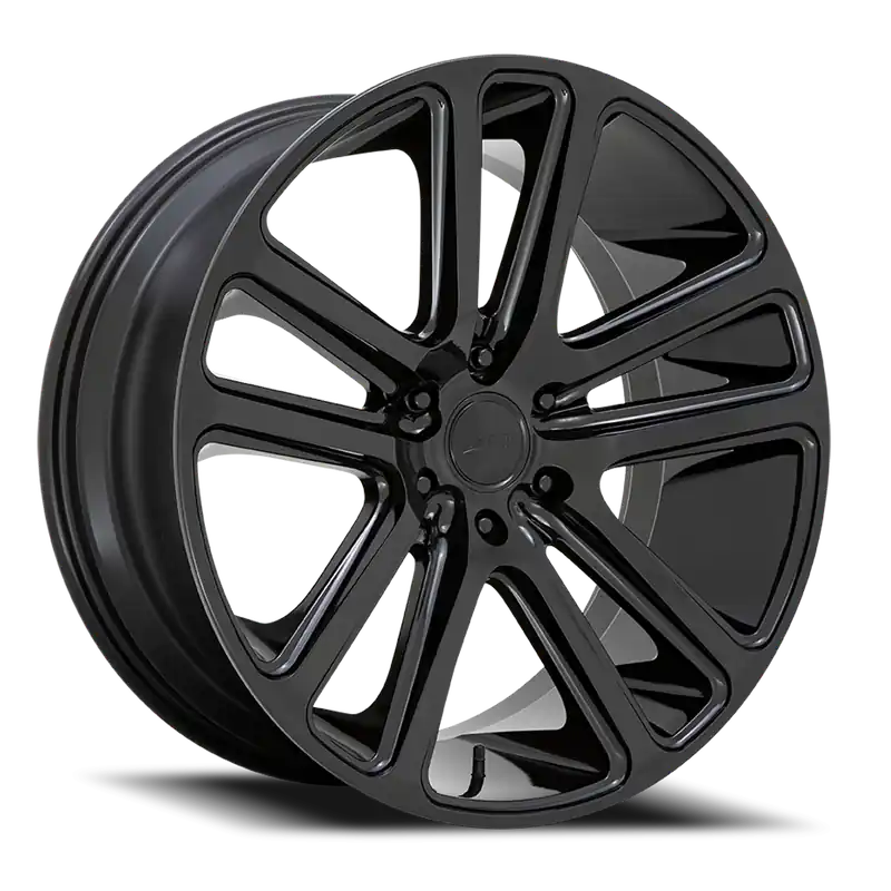DUB Flex S256 24x10 +20 5x115mm 71.6mm Gloss Black Next Day Delivery