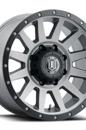 ICON Compression HD 18x9 8x170 6mm Offset 5.25in BS Titanium Wheel Buy Today