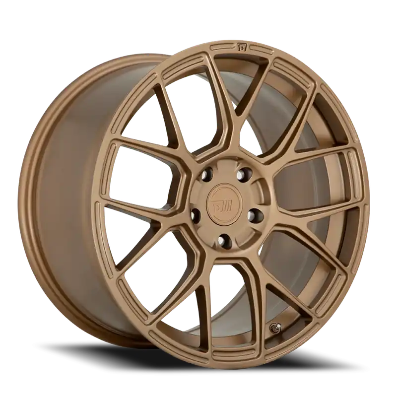 Professional Grade Motegi MR147 CM7 BRZ 17x8 +38 5x120mm 74.1mm Matte Bronze