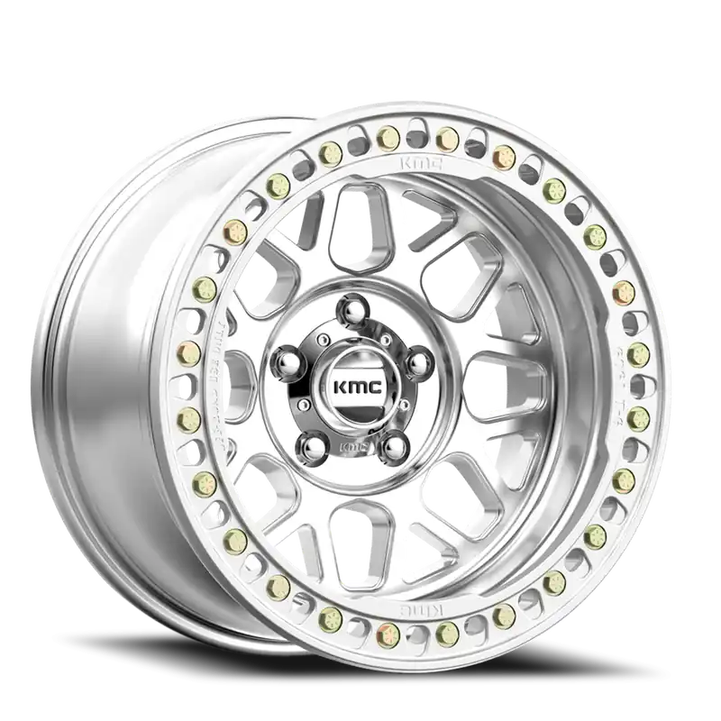 KMC Grenade Crawl Beadlock KM235 SL 17x8.5 +0 5x127mm 71.5mm Machined Genuine