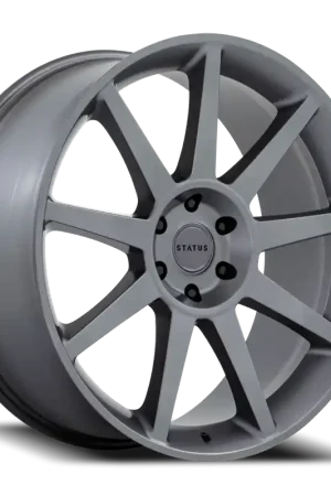 Status Mammoth AG 22x9.5 +20 5x112mm 66.56mm Matte Anthracite Certified