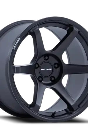 Genuine Motegi MR160 Battle VI MX 18x10.5 +25 5x120mm 74.1mm Matte Blackbird Metallic