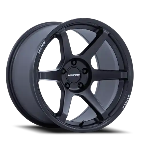 Genuine Motegi MR160 Battle VI MX 18x10.5 +25 5x120mm 74.1mm Matte Blackbird Metallic