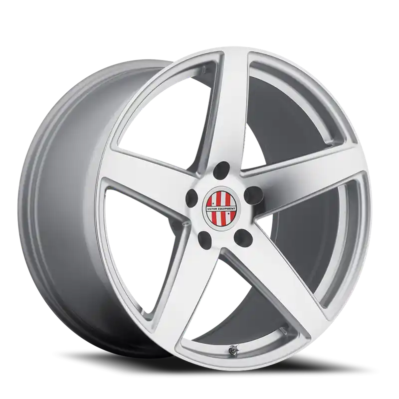 Victor Equipment Baden SL 18x11 +36 5x130mm 71.6mm Silver Mirror Cut Face Discount