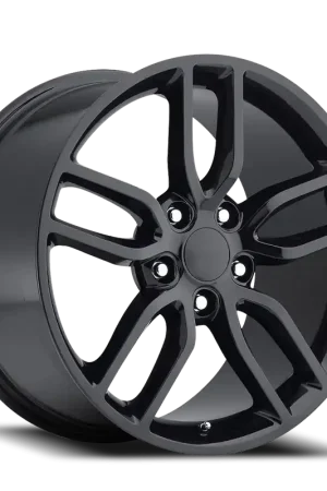 Factory Reproductions FR 26 2015 Corvette C7 Z51 Replica GB 19x8.5 +56 5x120.65mm 70.3mm Gloss Black Editor’s Pick