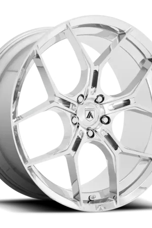 Fast Shipping Asanti Black Label Monarch ABL37 CH 22x9 +38 5x114.3mm 72.56mm Chrome