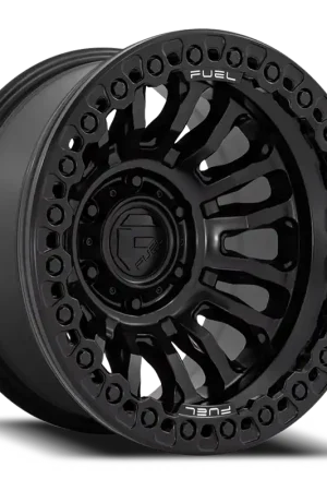 Fuel Rincon Beadlock FC125MX 20x10 -48 5x127mm 71.5mm Blackout Exclusive