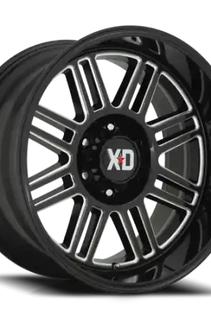 While Supplies Last XD Series Cage XD850 GB-M 20x9 +0 8x165.1mm 125.5mm Gloss Black Milled