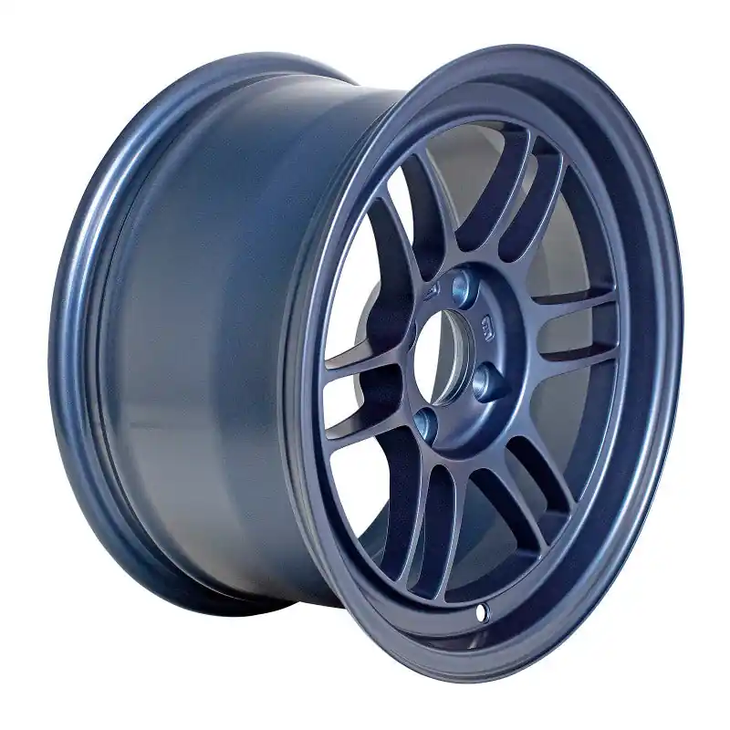 Enkei RPF1 15x8 4x100 28mm Offset 5 Hub Bore Matte Blue Wheel Buy Direct