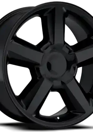 Hassle-Free Returns Factory Reproductions FR 31 2007 Chevrolet Tahoe Replica GB 20x8.5 +30 6x139.7mm 78.1mm Gloss Black