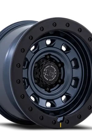 Big Sale Black Rhino Xplorer LB 17x9 -12 5x127mm 71.5mm Metallic Blue Matte Black Lip